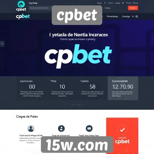 Análise da interface do usuário do site cpbet